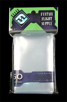 Kártyavédő Fólia - 57x89mm - Standard Us Board Game Sleeves (50db)