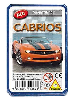 Gyermek Kártya - Cabrio Autók