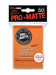 Kártyavédő Fólia - Ultra-pro Deck Pro Pro Orange Matte (50db)