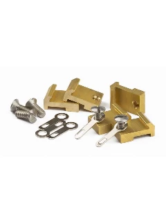 Massoth Rail Clamps G Scale, Brass, 19mm (500/pack) 8100167