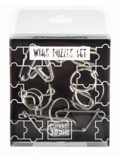 Eureka Mini Wire Puzzle Szett - Barna