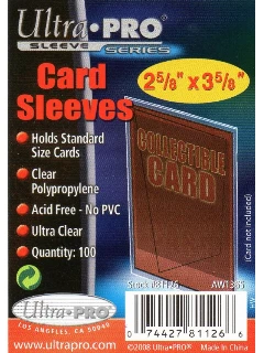 Kártyavédő Fólia - Ultra-pro Platinum Series - Card Sleeves (100db)
