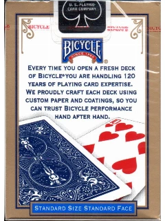 Bicycle 808 Rider Back Póker Kártya Kék - 1 Csomag