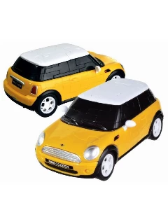 3d Puzzle - Mini Cooper - Sárga