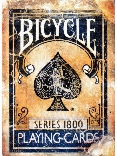 Bicycle Vintage Series 1800 Kártya - 1 Csomag - Kék