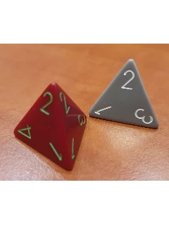 Dobókocka - 4 Oldalú - Vegyes Szín - Opaque Polyhedral D4 Dice