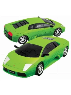 3d Puzzle - Lamborghini Murciélago - Zöld