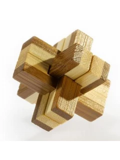 3d Bambusz Puzzle - Knotty**