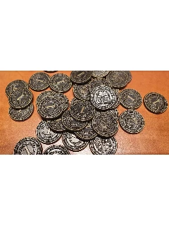 Glen More Ii: Metal Coins (incl. Cloth Bag) (Kiegészítő)